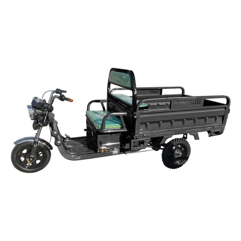 Cargo 500 elektromos tricikli két terepjáró kerékkel Standard szürke